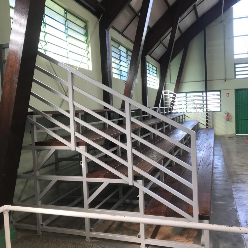 Arquibancadas Pal�cio dos Esportes Sapiranga